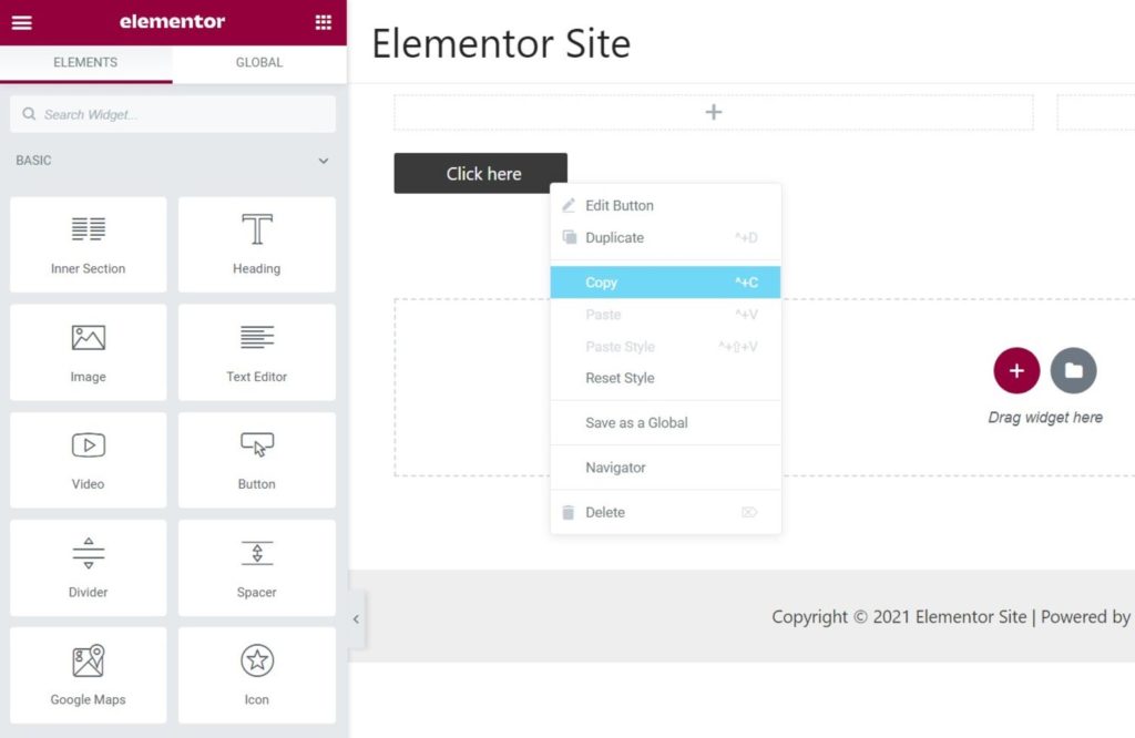 Elementor Website Creation